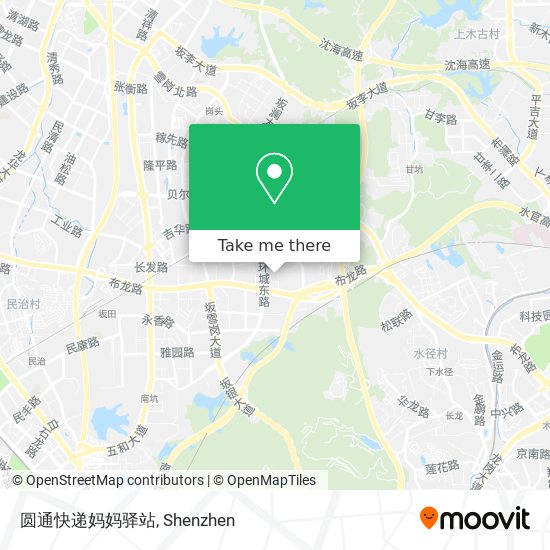 圆通快递妈妈驿站 map