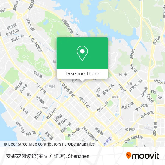 安妮花阅读馆(宝立方馆店) map