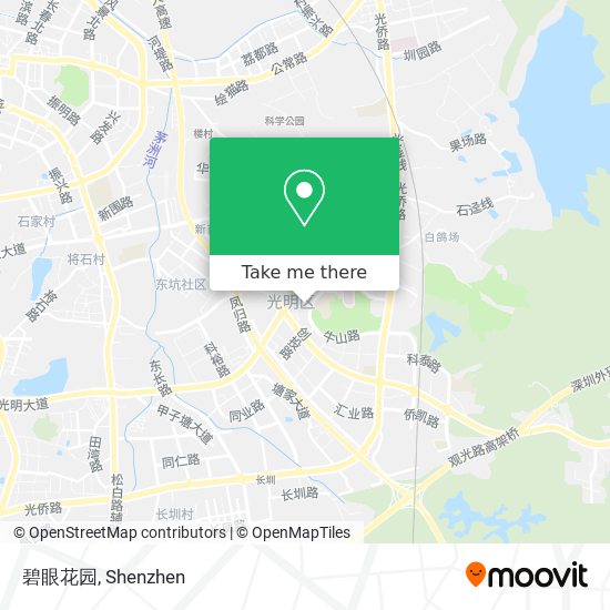 碧眼花园 map