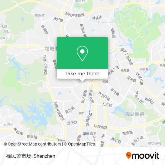 福民菜市场 map