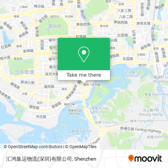 汇鸿集运物流(深圳)有限公司 map