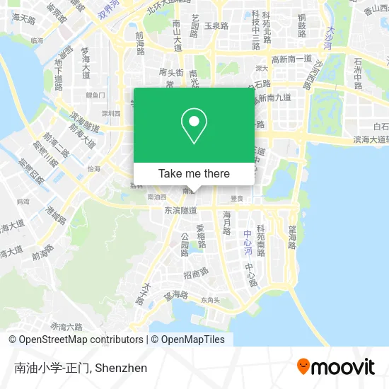 南油小学-正门 map