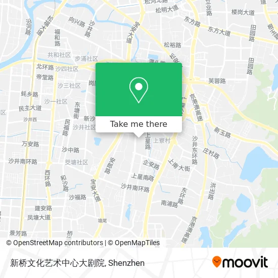 新桥文化艺术中心大剧院 map