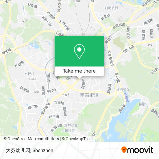 大芬幼儿园 map