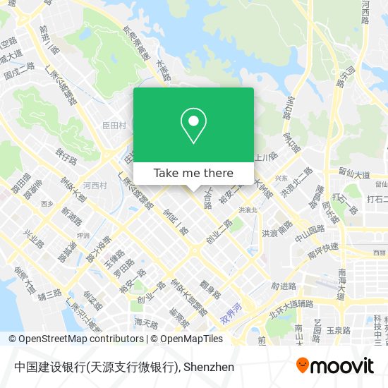 中国建设银行(天源支行微银行) map