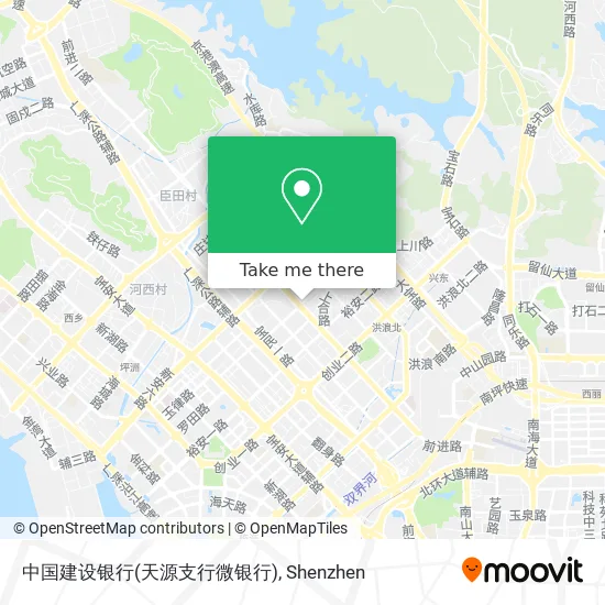中国建设银行(天源支行微银行) map