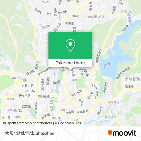 水贝1站珠宝城 map