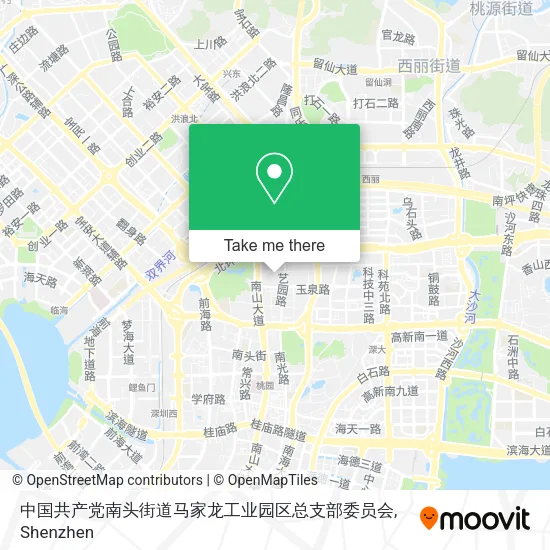 中国共产党南头街道马家龙工业园区总支部委员会 map