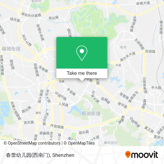 春蕾幼儿园(西南门) map