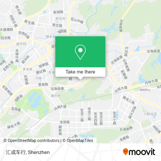 汇成车行 map