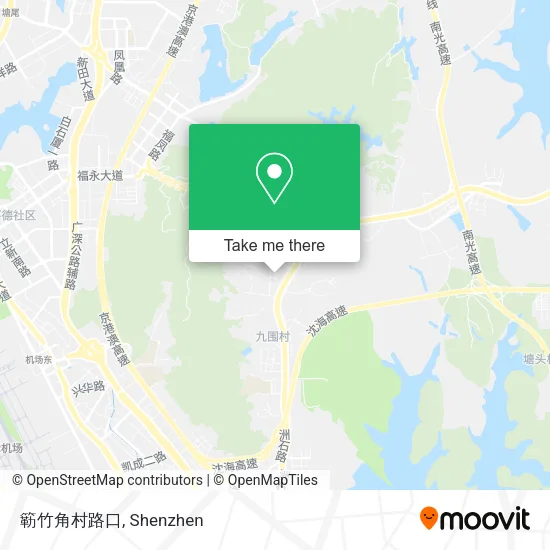 簕竹角村路口 map