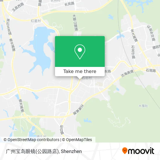 广州宝岛眼镜(公园路店) map