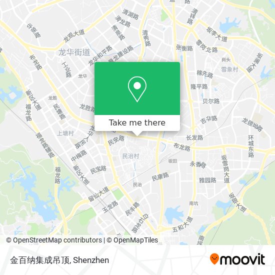 金百纳集成吊顶 map
