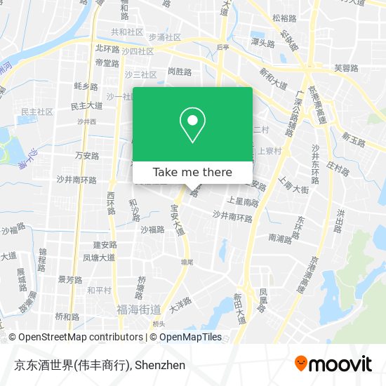 京东酒世界(伟丰商行) map