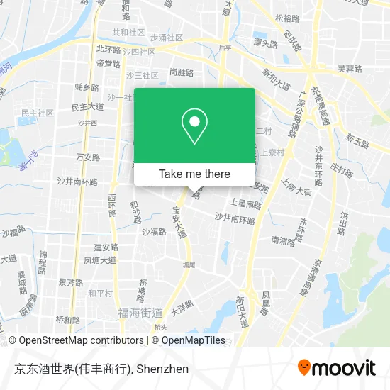京东酒世界(伟丰商行) map