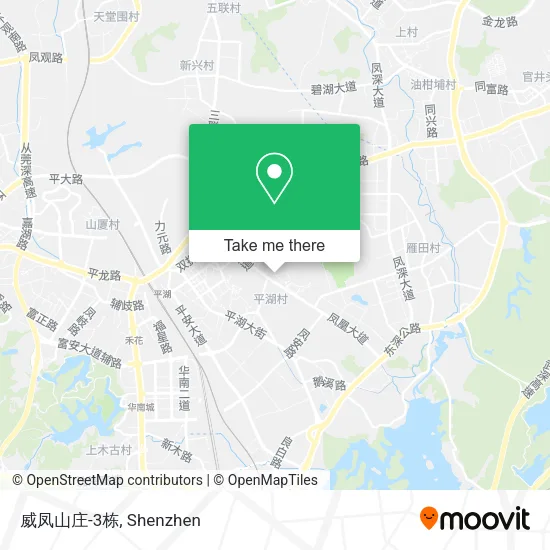 威凤山庄-3栋 map