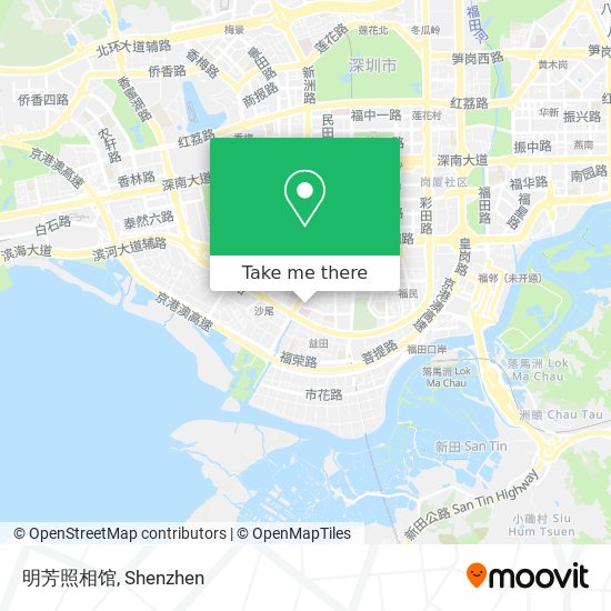 明芳照相馆 map