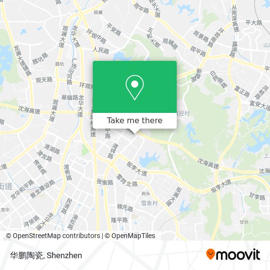 华鹏陶瓷 map