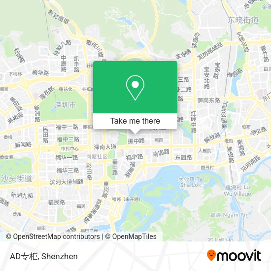AD专柜 map