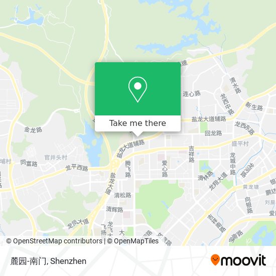 麓园-南门 map