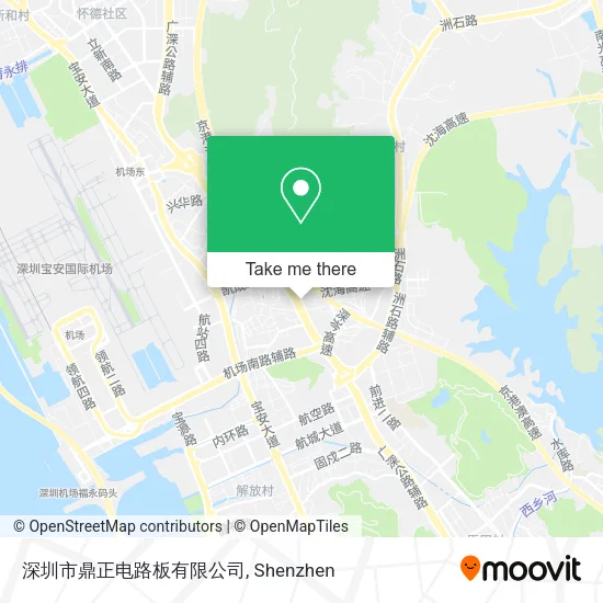 深圳市鼎正电路板有限公司 map