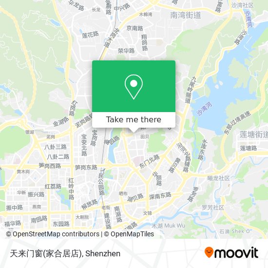 天来门窗(家合居店) map