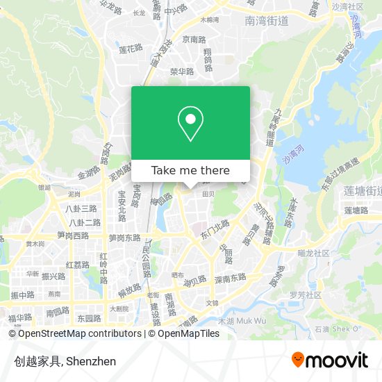 创越家具 map