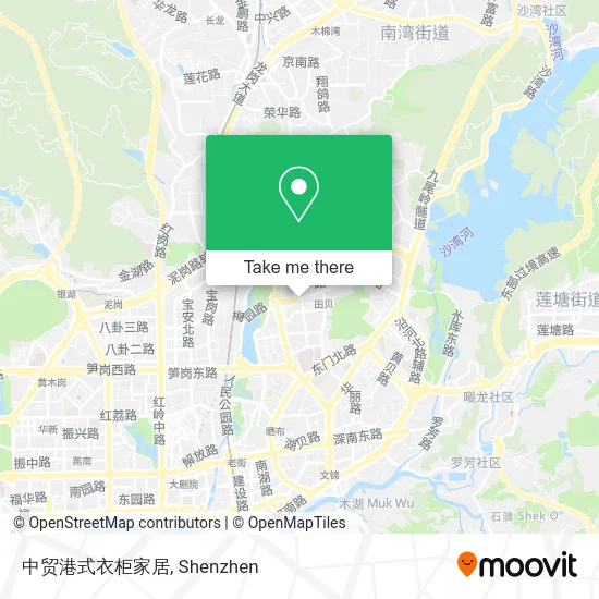 中贸港式衣柜家居 map