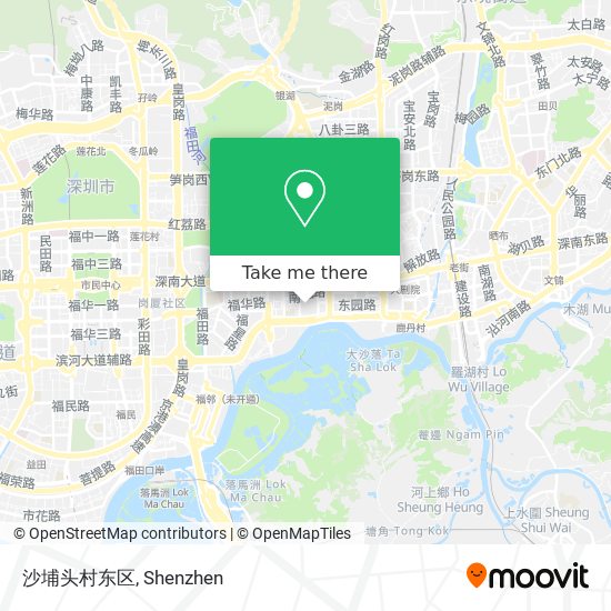 沙埔头村东区 map