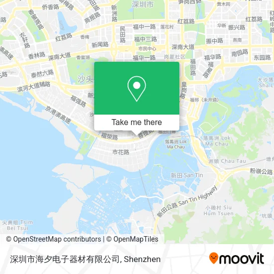 深圳市海夕电子器材有限公司 map