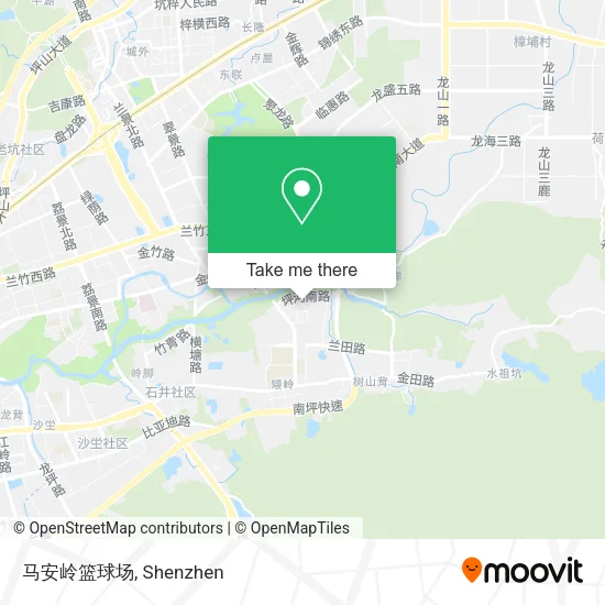马安岭篮球场 map