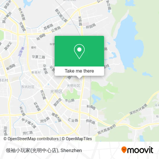 领袖小玩家(光明中心店) map