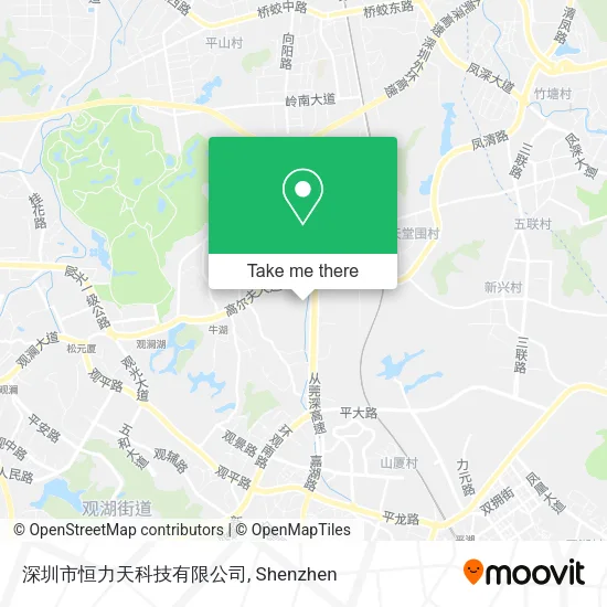 深圳市恒力天科技有限公司 map