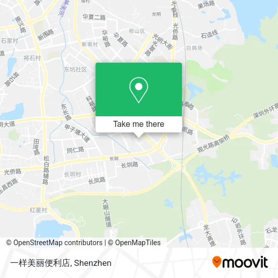 一样美丽便利店 map