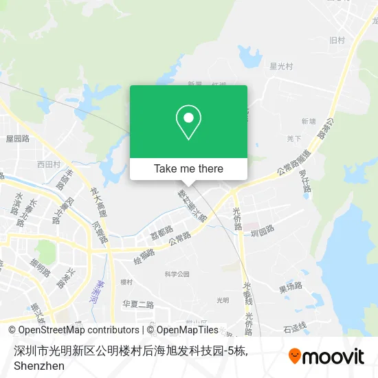深圳市光明新区公明楼村后海旭发科技园-5栋 map