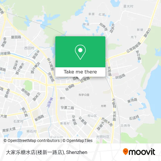 大家乐糖水店(楼新一路店) map