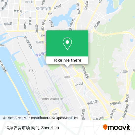 福海农贸市场-南门 map