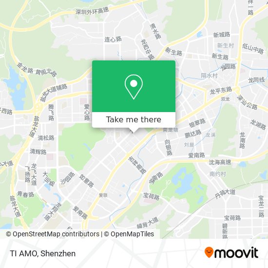 TI AMO map