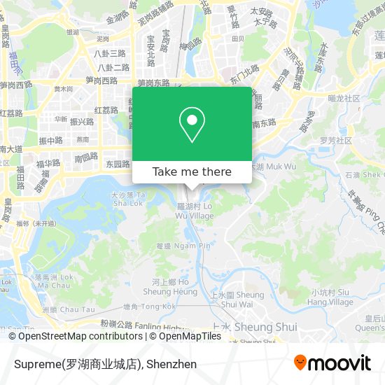 Supreme(罗湖商业城店) map