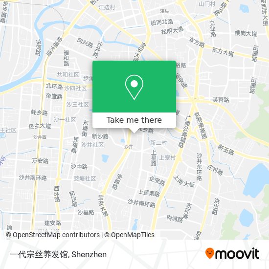 一代宗丝养发馆 map