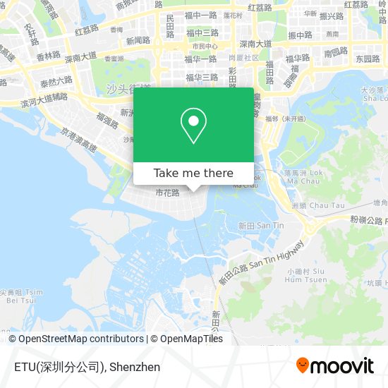 ETU(深圳分公司) map