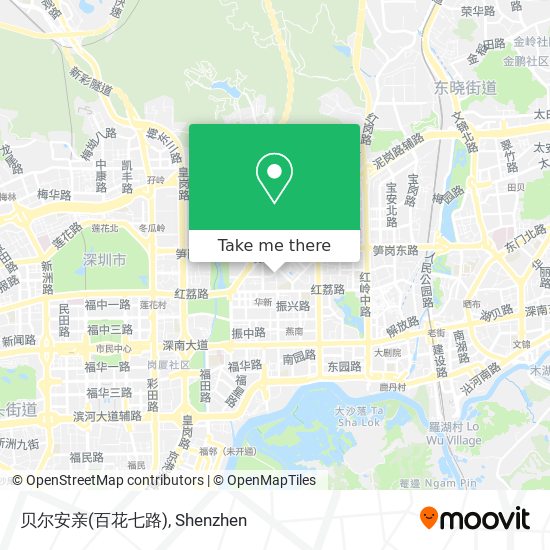 贝尔安亲(百花七路) map