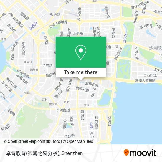 卓育教育(滨海之窗分校) map