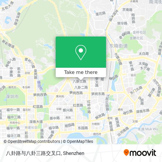 八卦路与八卦三路交叉口 map