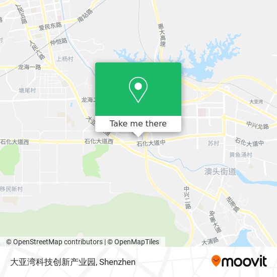 大亚湾科技创新产业园 map