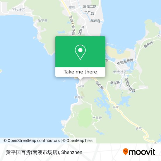 黄平国百货(南澳市场店) map