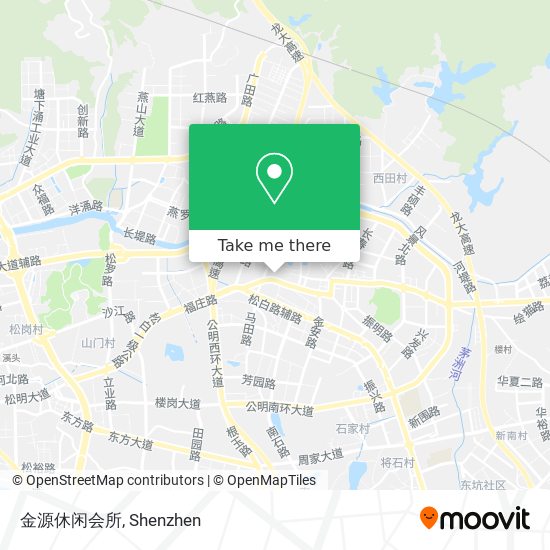 金源休闲会所 map