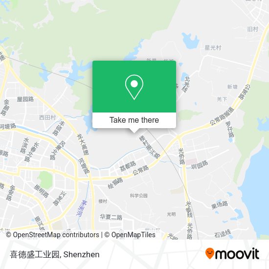 喜德盛工业园 map