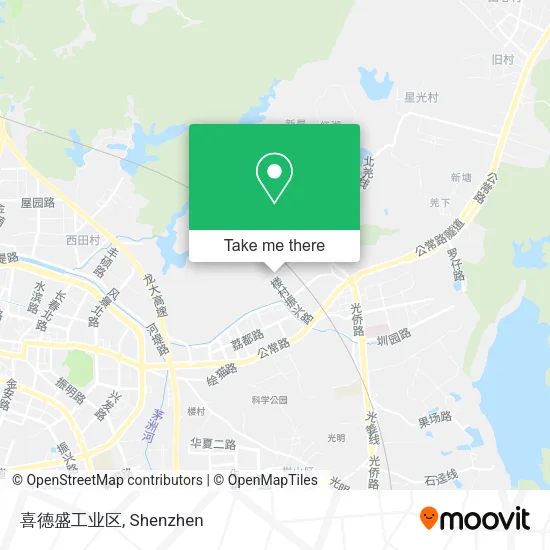 喜德盛工业区 map