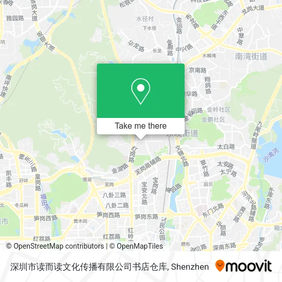 深圳市读而读文化传播有限公司书店仓库 map